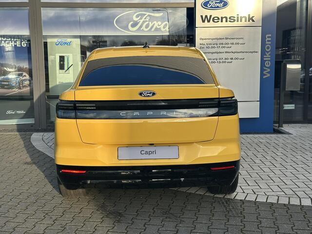 Ford CAPRI Standard Range RWD 52 kWh ¤2.400,- FORD VOORDEEL! Elektrische bestuurdersstoel met memory en massagefunctie | Dode hoek waarschuwing | Adaptieve Cruise Control | Geschikt voor dynamisch opladen