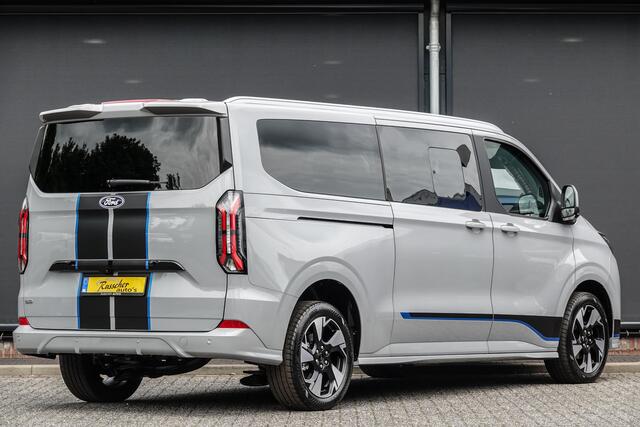 Ford Custom Tourneo L2H1 2.5 PHEV 233Pk Aut. | Sport | Plug In Hybrid | 8-Persoons | 360° Camera | 2xSchuifdeur | Trekhaak | 19"