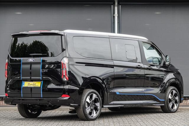 Ford Custom Tourneo L2H1 2.5 PHEV 233Pk Aut. | Sport | Plug In Hybrid | 8-Persoons | 360° Camera | 2xSchuifdeur | Trekhaak | 19"
