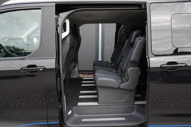Ford Custom Tourneo L2H1 2.5 PHEV 233Pk Aut. | Sport | Plug In Hybrid | 8-Persoons | 360° Camera | 2xSchuifdeur | Trekhaak | 19"
