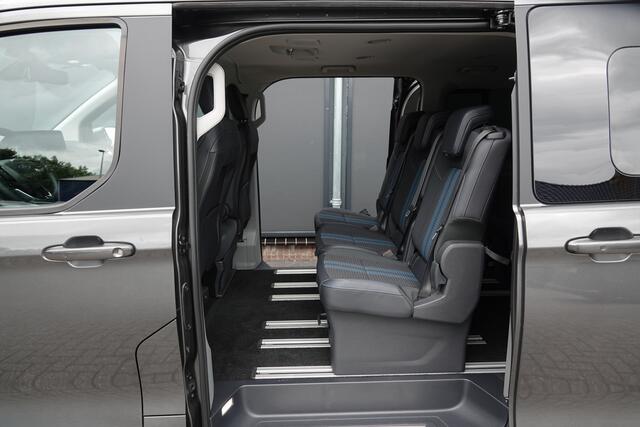 Ford Custom Tourneo L2H1 2.5 PHEV 233Pk Aut. | Sport | Plug In Hybrid | 8-Persoons | 360° Camera | 2xSchuifdeur | Trekhaak | 20"