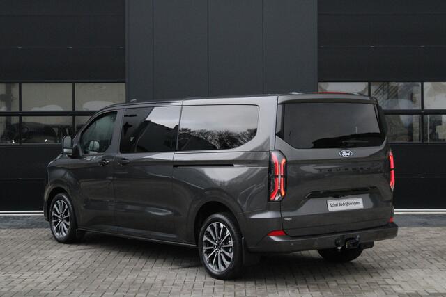 Ford Custom Tourneo 340 2.5 PHEV L2H1 Titanium X 232pk - 2x Schuif - ACC - 360 camera - Leder - Excl BTW - Rijklaar