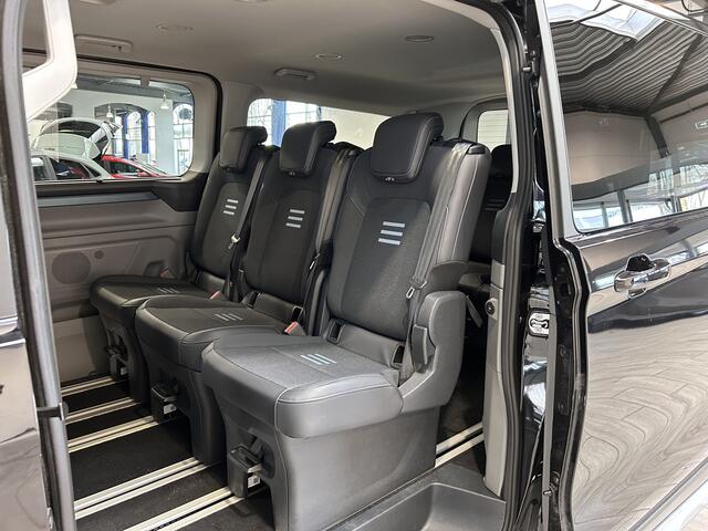 Ford Custom Tourneo Active 340 2.5 PHEV 233 pk L2 8 persoons | Trekhaak | Winter Pack | B&O | Camera | 2x schuifdeur | Adapt. cruise | LED | 17" | 4 seiz. banden | 1850kg trekgewicht |