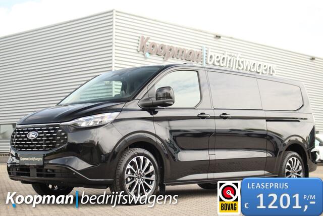 Ford Custom Tourneo 2.5 PHEV 233pk L2H1 Titanium X | 8-Persoons | Panorama | 360° Camera | B&O | 3-Zone Climate | Trekhaak Opklapbaar | Lease 1.201,- p/m