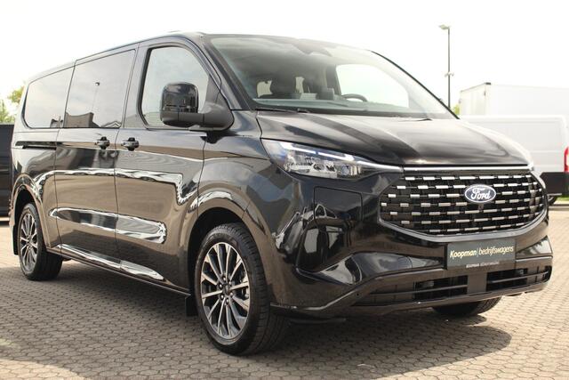 Ford Custom Tourneo 2.5 PHEV 233pk L2H1 Titanium X | 8-Persoons | Panorama | 360° Camera | B&O | 3-Zone Climate | Trekhaak Opklapbaar | Lease 1.201,- p/m