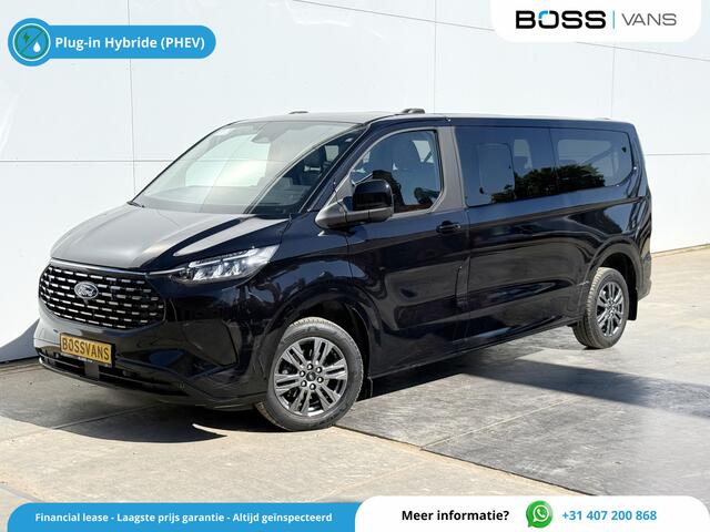 Ford Custom Tourneo 233PK PHEV Automaat Ex BTW/Ex BPM Titanium 9-Personen LED Lichtmetalen Velgen PDC Leren stoelen Carplay Camera Parkeersensoren Cruise Control