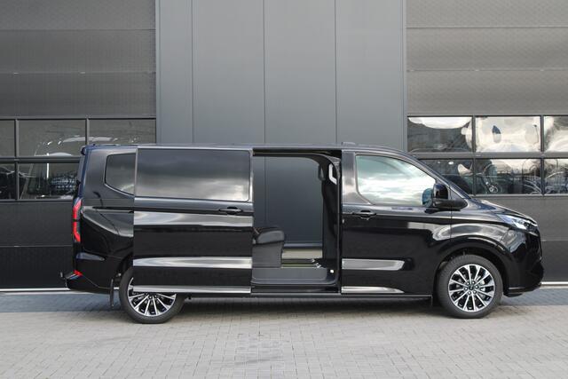 Ford Custom Tourneo 340 2.5 PHEV L2H1 Titanium X 232pk | 2x Schuifdeur | ACC | 360 camera | Leder | Navi | Verwarmd stuurwiel | 19" LM velgen | Rijklaar