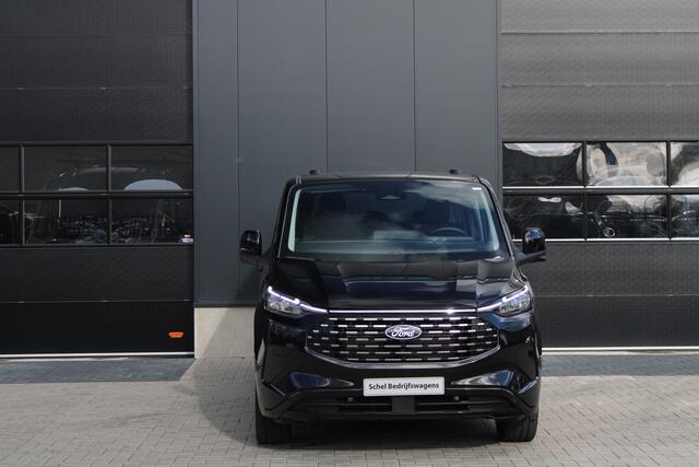 Ford Custom Tourneo 340 2.5 PHEV L2H1 Titanium X 232pk | 2x Schuifdeur | ACC | 360 camera | Leder | Navi | Verwarmd stuurwiel | 19" LM velgen | Rijklaar