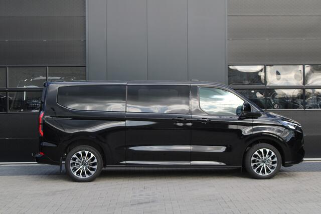 Ford Custom Tourneo 340 2.5 PHEV L2H1 Titanium X 232pk | 2x Schuifdeur | ACC | 360 camera | Leder | Navi | Verwarmd stuurwiel | 19" LM velgen | Rijklaar