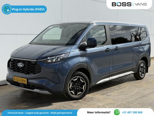Ford Custom Tourneo 233PK PHEV Prijs Incl. BPM Excl. BTW Automaat 8-Personen Automaat LED B&O Lichtmetalen Velgen PDC Carplay Camera Parkeersensoren Cruise Control