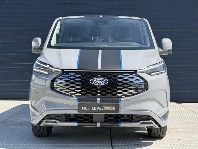 Ford E-Custom 340 71 KW 218 PK Sport Camera | Adap Cruise | 2 x schuifdeur | Direct leverbaar!