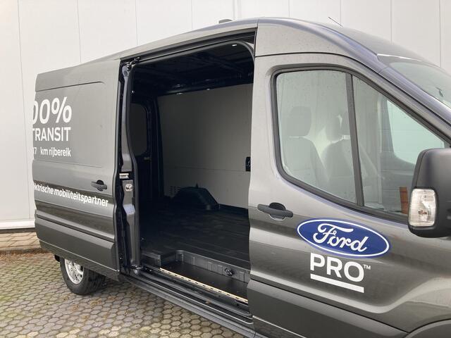 Ford E-Transit 350 L3H2 Trend 68 kWh 317 KM Trend 3500 GVW | Van ¤ 68989, Voor 49995,- EX/EX | Navigatie | Camera 360 Graden | Direct Leverbaar |