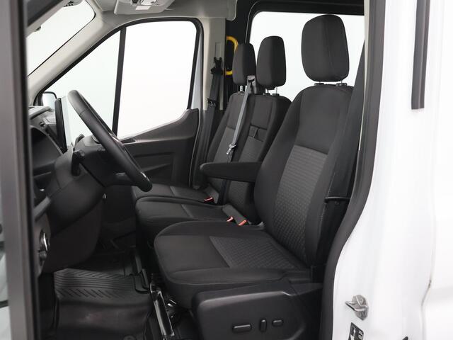 Ford E-Transit 350 L2 H2 Trend 68 kWh | Dubbele Cabine | Navigatie | Airco | Parkeercamera | LM Velgen | 6-persoons | 317 KM bereik |