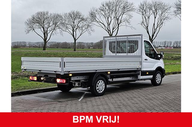 Ford E-Transit 350 L4 Trend 68 kWh L4 OOpen-Laadbak XL Airco Automaat Navi Camera 100%0Elektrisch BPM-Vrij 68Kwh!