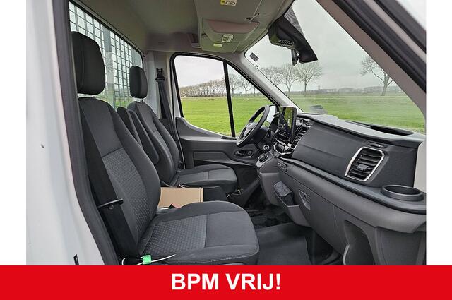 Ford E-Transit 350 L4 Trend 68 kWh L4 OOpen-Laadbak XL Airco Automaat Navi Camera 100%0Elektrisch BPM-Vrij 68Kwh!