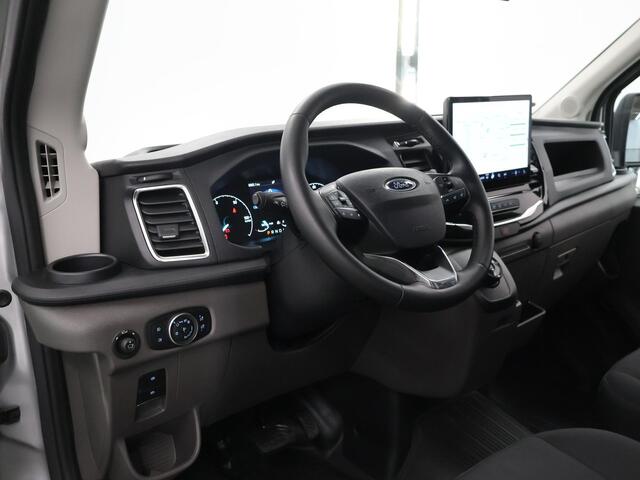 Ford E-Transit 425 L2 H2 TREND 68 kWh | C1 RIJBEWIJS | 1650 KG LAADVERMOGEN | ADAPTIVE CRUISE CONTROL | BI-XENON | BLIND SPOT | NAVIGATIE GROOT | STOELVERWARMING | VOORRUITVERWARMING | RONDOM CAMERA | METALLIC
