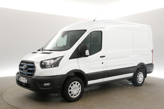 Ford E-Transit 390 68 kWh L2H2 | GRATIS E-Step! | Elektrisch 184PK | EMISSIEVRIJE ZONE | Automaat Airco Adaptive-Cruise Camera Carplay LED Navi PDC 3 Persoons