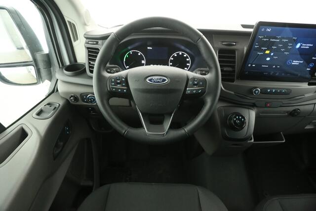 Ford E-Transit 390 68 kWh L2H2 | GRATIS E-Step! | Elektrisch 184PK | EMISSIEVRIJE ZONE | Automaat Airco Adaptive-Cruise Camera Carplay LED Navi PDC 3 Persoons