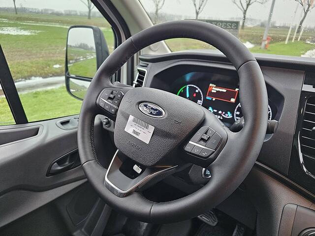 Ford E-Transit 390 L3 Trend 89 kWh electrisch, gesloten laadbak, laadklep, zijdeur, airco, automaat, navi, spoiler, NIEUW!!