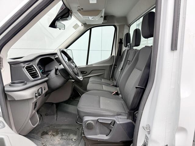 Ford E-Transit 75kWh Kipper Elektrisch 75kWh 334KM WLTP Snelladen Tipper Benne Climate Control Cruise Control Apple Carplay Stoelverwarming Navigatie Camera