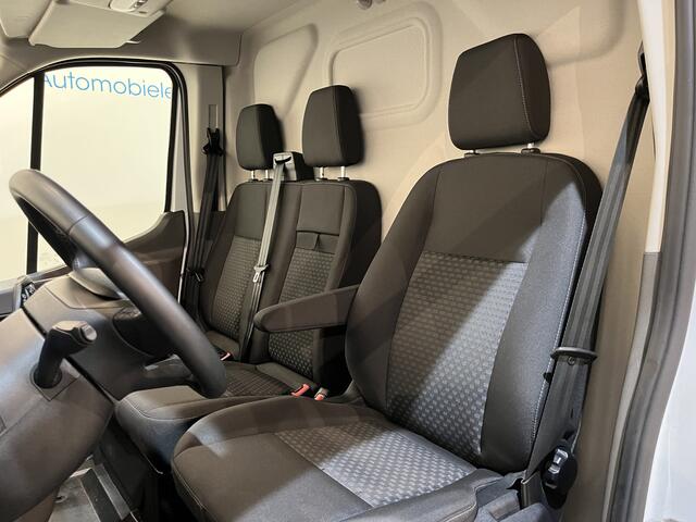 Ford E-Transit 350 L2H2 Trend 68 kWh / 100% Elektrisch !! / Airco / Cruise Control / CarPlay / Camera / Navigatie / 3-Zits / 5.100 KM !!