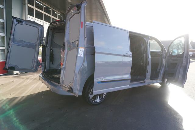 Ford E-Transit Cust. L2H1 Sport 218PK Automaat Schuifdeur links en rechts Airco | adap.cruise | Navi | 360 camera | 19"Lm velgen