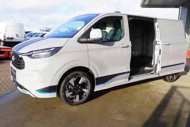 Ford E-Transit Cust. L2H1 Sport 218PK Automaat Schuifdeur links en rechts Airco | adap.cruise | Navi | 360 camera | 19"Lm velgen