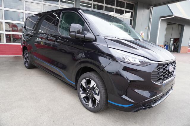 Ford E-Transit Cust. L2H1 Sport 218PK Automaat Schuifdeur links en rechts Airco | adap.cruise | Navi | 360 camera | 19"Lm velgen