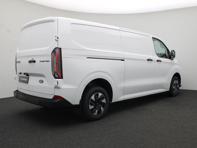 Ford E-Transit Cust. 340 L2H1 Trend 71 kWh 136PK Aut. Achteruitrijcamera, Stoel-Stuurverwarming, Cruise Controle, Clima, Warmtepomp, 3-zitpl.