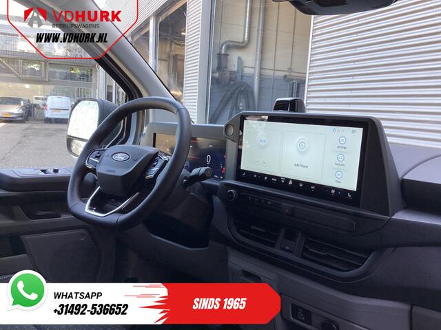 Ford E-Transit Cust Kombi Trend 71kWh 360 km WLTP LED/Standkachel/ Stoelverw./ Stuurverw./ Carplay/ 9 P/ 9 Persoons/ Climate/ Camera/ PDC/ Cruise