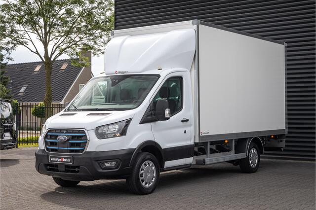 Ford E-Transit Bakwagen met laadklep Rolstops