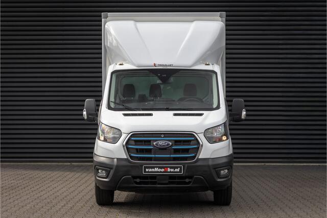 Ford E-Transit Bakwagen met laadklep Rolstops