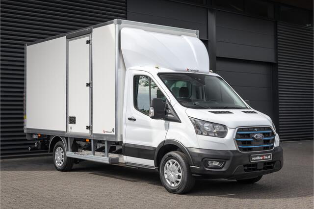 Ford E-Transit Bakwagen met laadklep Rolstops