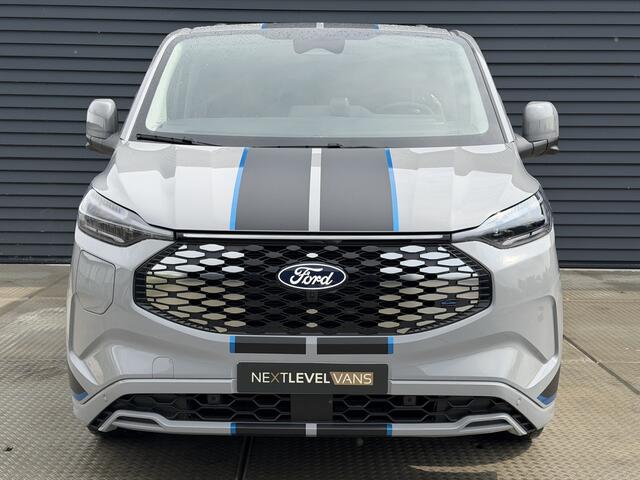 Ford E-Transit Cust. 320 L2H1 Sport 71 kWh DC | 360 Camera | 230v Stopcontacten | Elek. Verst. Stoelen | Direct Leverbaar!!