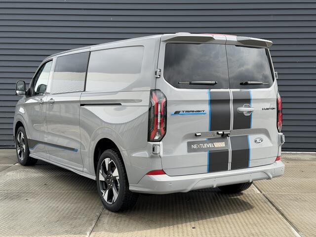 Ford E-Transit Cust. 320 L2H1 Sport 71 kWh DC | 360 Camera | 230v Stopcontacten | Elek. Verst. Stoelen | Direct Leverbaar!!