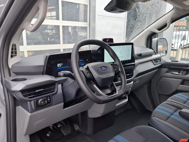 Ford E-Transit Cust. 340 L2H1 Sport 71 kWh | Android/Apple Carplay | LMV 17" | Voorstoelen/Voorruit Verwarmd | Achteruitrijcamera | PDC Voor en Achter | Cruise Control | Airco |