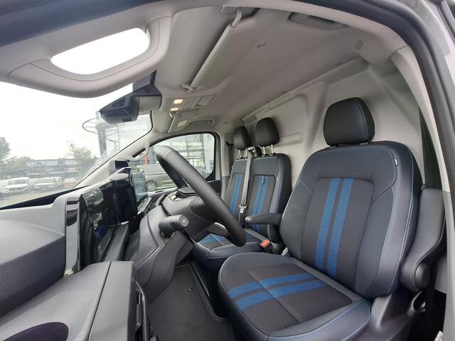 Ford E-Transit Cust. 340 L2H1 Sport 71 kWh | Android/Apple Carplay | LMV 17" | Voorstoelen/Voorruit Verwarmd | Achteruitrijcamera | PDC Voor en Achter | Cruise Control | Airco |