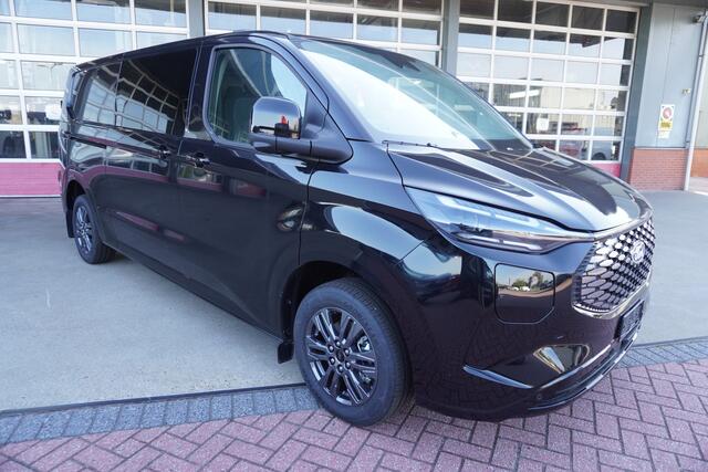 Ford E-Transit Cust. 320 L2H1 Limited 71 kWh 160KW/180PK Dubbelcab. Automaat nr. V087 | Airco | Adap.Cruise | Navi | 360 Camera | Schuifdeur L+R