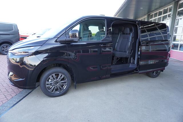 Ford E-Transit Cust. 320 L2H1 Limited 71 kWh 160KW/180PK Dubbelcab. Automaat nr. V087 | Airco | Adap.Cruise | Navi | 360 Camera | Schuifdeur L+R