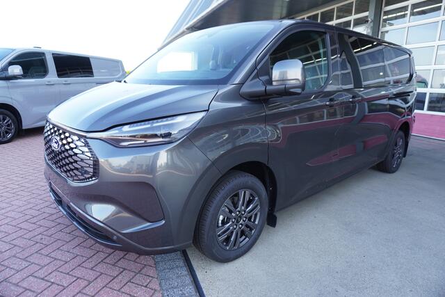 Ford E-Transit Cust. 320 L2H1 Limited 71 kWh 160KW/180PK Dubbelcab. Automaat nr. V085 | Airco | Adap.Cruise | Navi | 360 Camera | Schuifdeur L+R