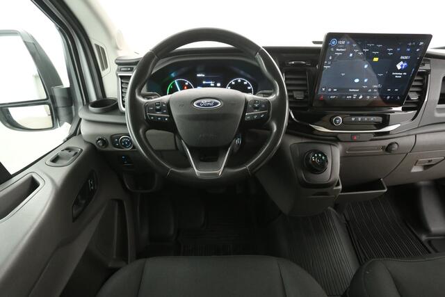 Ford E-Transit L3H2 68 kWh | Snelladen | SOH 93% | Camera | Clima | Cruise | 2xSchuifdeur | 3 Zits | Carplay