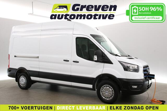 Ford E-Transit 68 kWh L3H3 | Snelladen | SOH 96% | Clima | Camera | 3 Zits | Cruise | Carplay | Parkeersens.