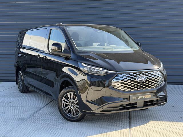 Ford E-Transit Cust. 340 L2H1 Limited 71 kWh 218 PK | 360 Camera | B&O Audio | Dode hoek | Direct leverbaar!!