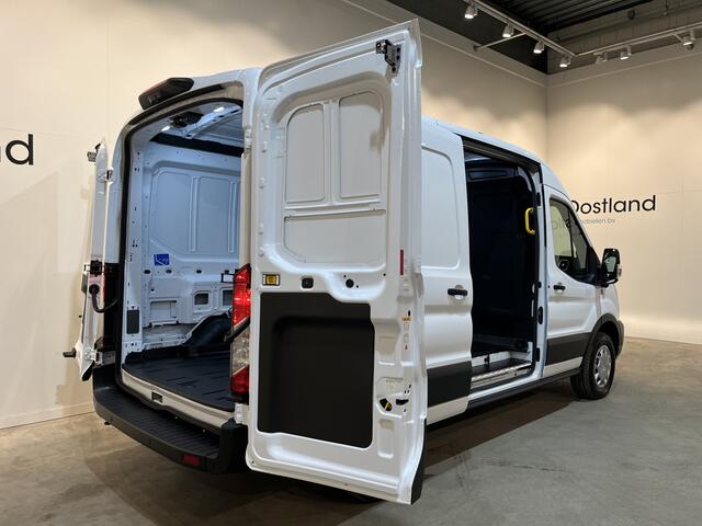 Ford E-Transit 390 (3500 kg) L2H2 Trend 68 kWh / 100% Elektrisch !! / Airco / Cruise Control / CarPlay / 360 Camera / Navigatie / 3-Zits / 622 KM !! – foto 2