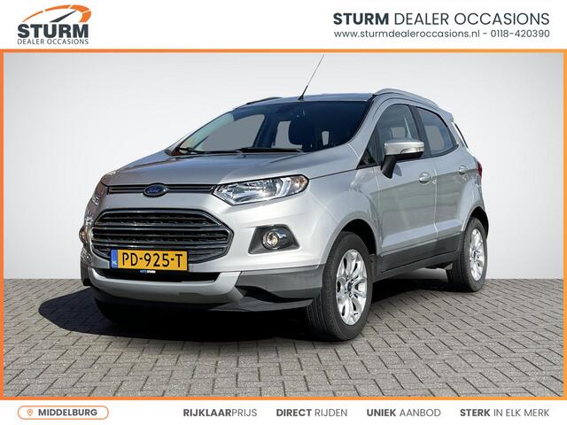 Ford ECOSPORT 1.0 EcoBoost Titanium Technology Pack | Cruise Control | Keyless Entry | Bluetooth Tel. | Park. Sensor | 1/2 Leder | Rijklaarprijs!