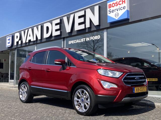 Ford ECOSPORT 1.0 EcoBoost Titanium 125pk/92kW 6-bak | Afn. trekhaak | Dodehoek | Camera | B&O | Winter Pack | Privacy Glass | 17 inch | etc. etc.;