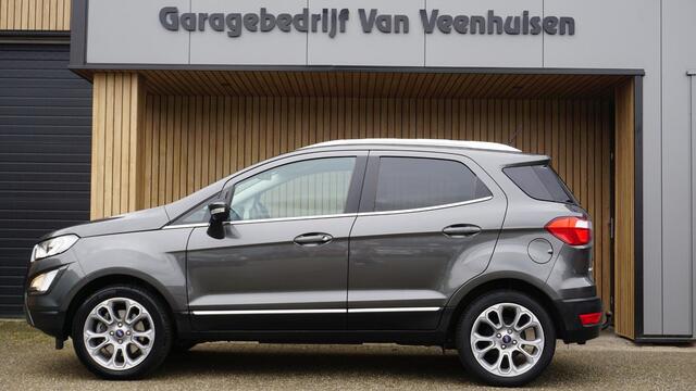 Ford ECOSPORT 1.0 126pk 5Drs EcoBoost Titanium Business B&O 17inch LM Stoel&Stuurverwarming Trekhaak Keyless *NL auto* 79578km!