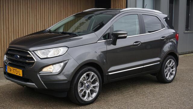Ford ECOSPORT 1.0 126pk 5Drs EcoBoost Titanium Business B&O 17inch LM Stoel&Stuurverwarming Trekhaak Keyless *NL auto* 79578km!