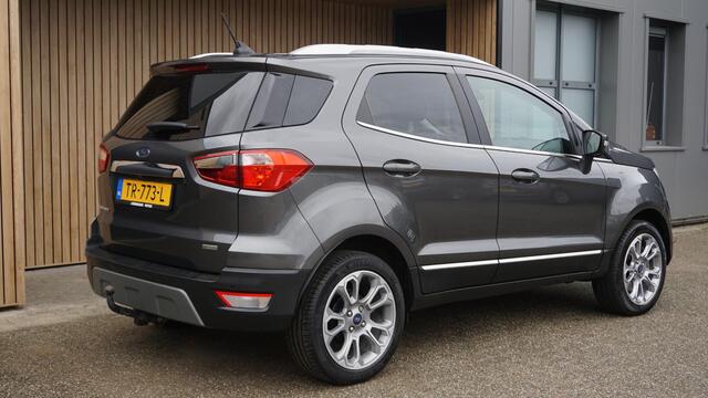 Ford ECOSPORT 1.0 126pk 5Drs EcoBoost Titanium Business B&O 17inch LM Stoel&Stuurverwarming Trekhaak Keyless *NL auto* 79578km!