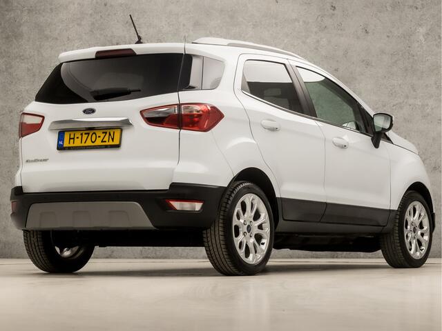 Ford ECOSPORT 1.0 EcoBoost Titanium Automaat (APPLE CARPLAY, GROOT NAVI, LEDER, STUUR/STOELVERWARMING, BANG&OLUFSEN, CLIMATE, SPORTSTOELEN, CAMERA, GETINT GLAS, CRUISE, NIEUWSTAAT)